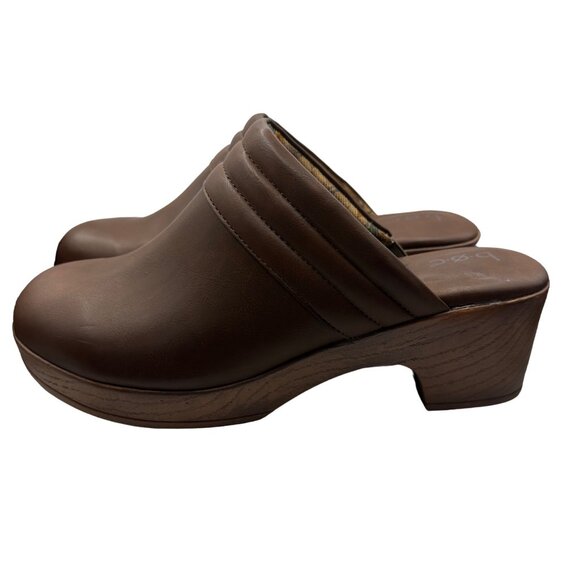 BOC Born Concept Women’s size 10M brown lightweight manmade leather slip on clog - Picture 4 of 10